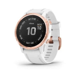 Garmin Fenix 6S Pro GPS Smartwatch | Rose Gold/White