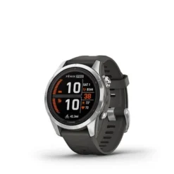 Garmin - Fenix 7S Pro Solar GPS Smartwatch 42 Mm Fiber-reinforced Polymer - Silver