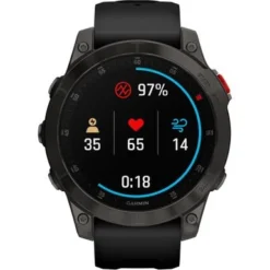 Garmin - Epix (Gen 2) GPS Smartwatch 47mm Fiber-reinforced Polymer - Titanium