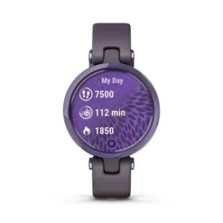 Garmin - Lily Sport Smartwatch 34mm Fiber-Reinforced Polymer - Midnight Orchid