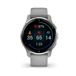 Garmin - Venu 2 Plus GPS Smartwatch 43 Mm Fiber-reinforced Polymer - Silver