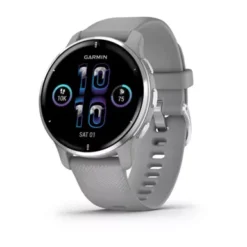 Garmin - Venu 2 Plus GPS Smartwatch 43 Mm Fiber-reinforced Polymer - Silver -Garmin Shop 5a613e8b 9adc 416f 9168 378fd00ac8a8