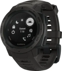 Garmin INSTINCT GPS SMARTWATCH 45MM FIBER-REINFORCED POLYMER - GRAPHITE -Garmin Shop 6315353ld