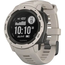 Garmin INSTINCT GPS SMARTWATCH 45MM FIBER-REINFORCED POLYMER - TUNDRA -Garmin Shop 6315354ld