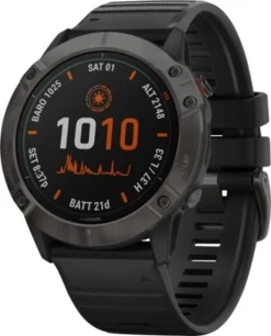 Garmin FĒNIX 6X PRO GPS SMARTWATCH 51MM FIBER-REINFORCED POLYMER - BLACK -Garmin Shop 6361879ld