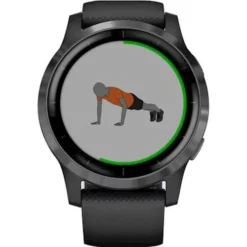 Garmin VÍVOACTIVE 4 GPS SMARTWATCH 45MM FIBER-REINFORCED POLYMER - SLATE -Garmin Shop 6376713cv13a