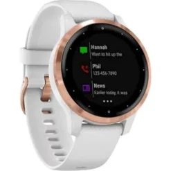 Garmin VÍVOACTIVE 4S GPS SMARTWATCH 40MM FIBER-REINFORCED POLYMER - ROSE GOLD -Garmin Shop 6376720 ra