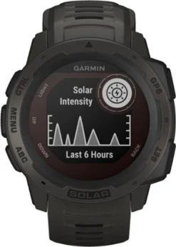 Garmin INSTINCT SOLAR SMARTWATCH 45MM FIBER-REINFORCED POLYMER - GRAPHITE
