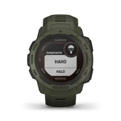 Garmin INSTINCT SOLAR TACTICAL GPS SMARTWATCH 45MM FIBER-REINFORCED POLYMER - MOSS -Garmin Shop 6413566cv1d