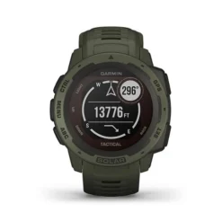 Garmin INSTINCT SOLAR TACTICAL GPS SMARTWATCH 45MM FIBER-REINFORCED POLYMER - MOSS -Garmin Shop 6413566cv3d