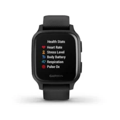 Garmin VENU SQ MUSIC EDITION GPS SMARTWATCH 33MM FIBER-REINFORCED POLYMER - BLACK