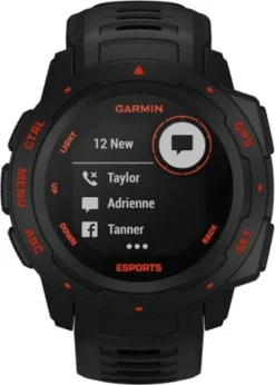 Garmin INSTINCT ESPORTS GPS SMARTWATCH 22MM FIBER REINFORCED POLYMER - BLACK -Garmin Shop 6439879cv2d