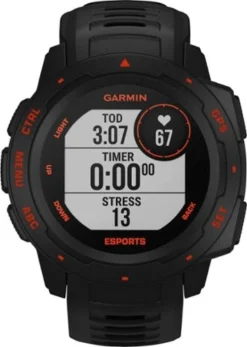 Garmin INSTINCT ESPORTS GPS SMARTWATCH 22MM FIBER REINFORCED POLYMER - BLACK -Garmin Shop 6439879cv4d