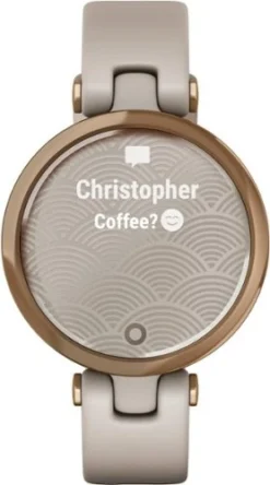 Garmin LILY SPORT SMARTWATCH 34MM FIBER-REINFORCED POLYMER - ROSE GOLD -Garmin Shop 6448046cv1d