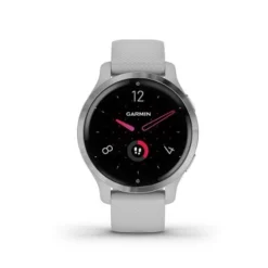 Garmin VENU 2S GPS SMARTWATCH 40 MM FIBER-REINFORCED POLYMER - SILVER BEZEL WITH MIST GRAY CASE