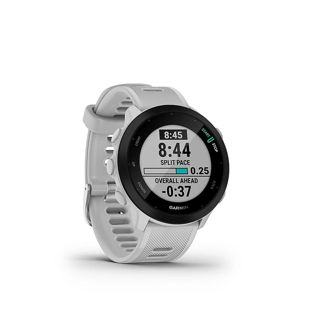 Garmin FORERUNNER 55 SMARTWATCH 26MM FIBER-REINFORCED POLYMER - WHITESTONE 3 Garmin FORERUNNER 55 SMARTWATCH 26MM FIBER-REINFORCED POLYMER - WHITESTONE - Image 3
