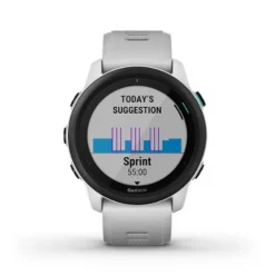 Garmin FORERUNNER 745 GPS SMARTWATCH 30MM FIBER-REINFORCED POLYMER - WHITESTONE