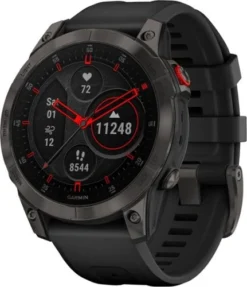 Garmin EPIX (GEN 2) GPS SMARTWATCH 47MM FIBER-REINFORCED POLYMER - TITANIUM -Garmin Shop 6494385ld