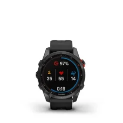 Garmin FĒNIX 7S SOLAR GPS SMARTWATCH 42 MM FIBER-REINFORCED POLYMER - SLATE GRAY