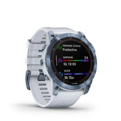 Garmin FĒNIX 7X SAPPHIRE SOLAR GPS SMARTWATCH 51 MM FIBER-REINFORCED POLYMER - MINERAL BLUE DLC TITANIUM 8 Garmin FĒNIX 7X SAPPHIRE SOLAR GPS SMARTWATCH 51 MM FIBER-REINFORCED POLYMER - MINERAL BLUE DLC TITANIUM -Garmin Shop 6494398 rd