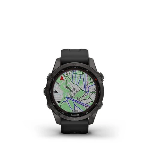 Garmin FĒNIX 7S SAPPHIRE SOLAR GPS SMARTWATCH 42 MM FIBER-REINFORCED POLYMER - CARBON GRAY DLC TITANIUM 5 Garmin FĒNIX 7S SAPPHIRE SOLAR GPS SMARTWATCH 42 MM FIBER-REINFORCED POLYMER - CARBON GRAY DLC TITANIUM - Image 5