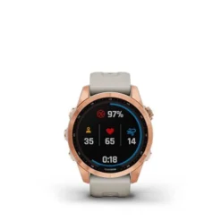 Garmin FĒNIX 7S SOLAR GPS SMARTWATCH 42 MM FIBER-REINFORCED POLYMER - ROSE GOLD