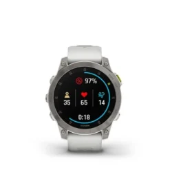 Garmin EPIX (GEN 2) GPS SMARTWATCH 47MM FIBER-REINFORCED POLYMER - WHITE TITANIUM