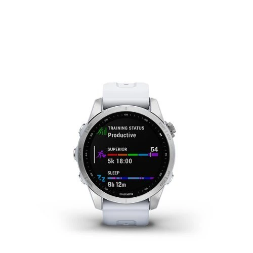 Garmin FĒNIX 7S GPS SMARTWATCH 42 MM FIBER-REINFORCED POLYMER - SILVER 5 Garmin FĒNIX 7S GPS SMARTWATCH 42 MM FIBER-REINFORCED POLYMER - SILVER - Image 5