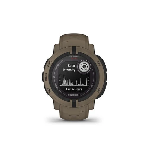 Garmin INSTINCT 2 SOLAR TACTICAL EDITION 45 MM SMARTWATCH FIBER-REINFORCED POLYMER - COYOTE TAN 1 Garmin INSTINCT 2 SOLAR TACTICAL EDITION 45 MM SMARTWATCH FIBER-REINFORCED POLYMER - COYOTE TAN