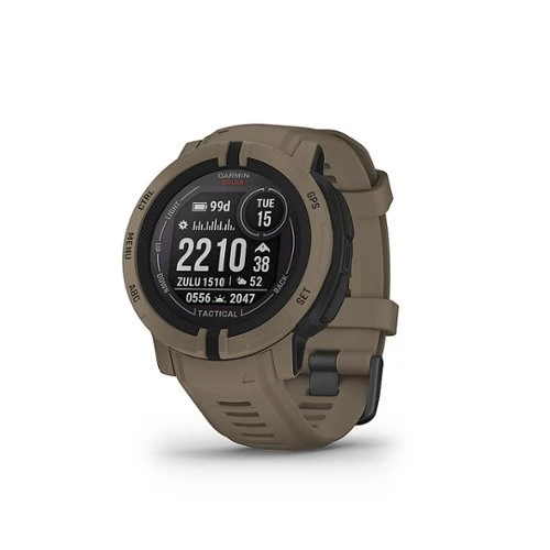 Garmin INSTINCT 2 SOLAR TACTICAL EDITION 45 MM SMARTWATCH FIBER-REINFORCED POLYMER - COYOTE TAN 4 Garmin INSTINCT 2 SOLAR TACTICAL EDITION 45 MM SMARTWATCH FIBER-REINFORCED POLYMER - COYOTE TAN - Image 4