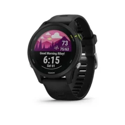 Garmin FORERUNNER 255 MUSIC GPS SMARTWATCH 46 MM FIBER-REINFORCED POLYMER - BLACK -Garmin Shop 6513335ld