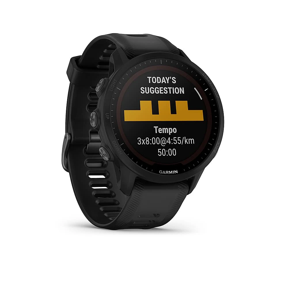 Garmin FORERUNNER 955 SOLAR GPS SMARTWATCH 47 MM FIBER-REINFORCED POLYMER - BLACK 3 Garmin FORERUNNER 955 SOLAR GPS SMARTWATCH 47 MM FIBER-REINFORCED POLYMER - BLACK - Image 3