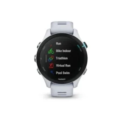 Garmin FORERUNNER 255S MUSIC GPS SMARTWATCH 41 MM FIBER-REINFORCED POLYMER - WHITESTONE