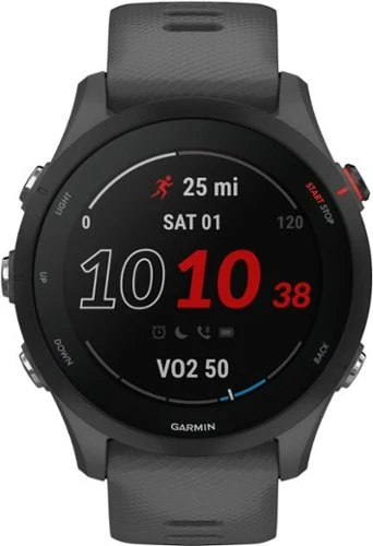 Garmin FORERUNNER 255 GPS SMARTWATCH 46 MM FIBER-REINFORCED POLYMER - SLATE GREY 1 Garmin FORERUNNER 255 GPS SMARTWATCH 46 MM FIBER-REINFORCED POLYMER - SLATE GREY