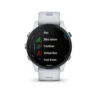 Garmin FORERUNNER 255 MUSIC GPS SMARTWATCH 46 MM FIBER-REINFORCED POLYMER - WHITESTONE