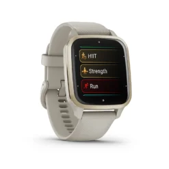 Garmin VENU SQ 2 MUSIC EDITION GPS SMARTWATCH 40MM FIBER-REINFORCED POLYMER - CREAM GOLD -Garmin Shop 6517041 rd