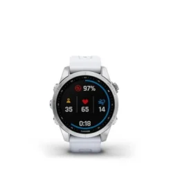 Garmin - Fēnix 7S GPS Smartwatch 42 Mm Fiber-reinforced Polymer - Silver