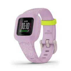 Garmin - Vivofit Jr. 3 Kids Fitness Activity Tracker - Lilac Floral -Garmin Shop 6d853683 56bb 5305 b9f2 186505f5968f