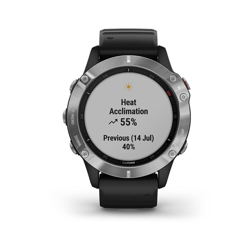 Garmin Fenix 6 GPS Sport Activty Tracking Watch | Silver/Black 7 Garmin Fenix 6 GPS Sport Activty Tracking Watch | Silver/Black - Image 7