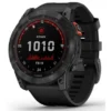 Garmin Fenix 7x Solar, Slate Gray With Black Band