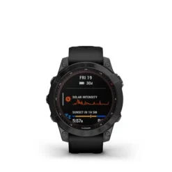 Garmin - FÄnix 7 Sapphire Solar GPS Smartwatch 47 Mm Fiber-reinforced Polymer - Black DLC Titanium