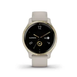 Garmin - Venu 2S GPS Smartwatch 40 Mm Fiber-Reinforced Polymer - Light Gold
