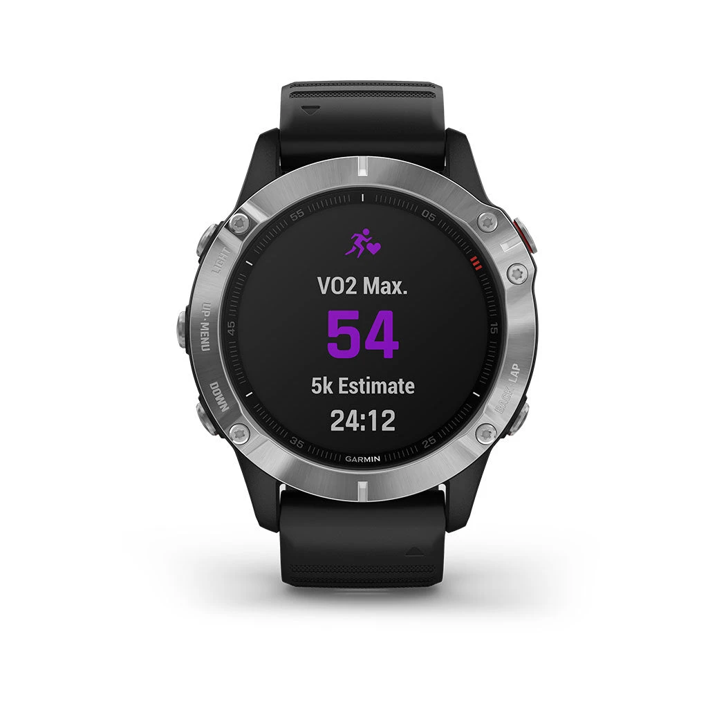 Garmin Fenix 6 GPS Sport Activty Tracking Watch | Silver/Black 8 Garmin Fenix 6 GPS Sport Activty Tracking Watch | Silver/Black - Image 8