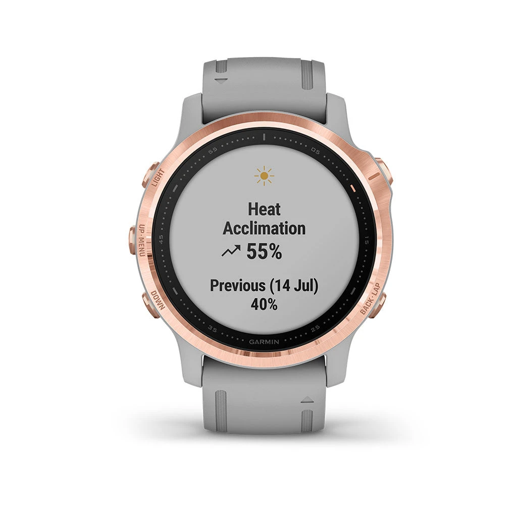 Garmin Fenix 6S Sapphire GPS Smartwatch | Rose Gold/Gray 8 Garmin Fenix 6S Sapphire GPS Smartwatch | Rose Gold/Gray - Image 8