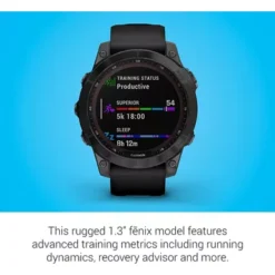 Garmin - Fenix 7 Sapphire Solar, Black DLC Ti W/Black Band 10 Garmin - Fenix 7 Sapphire Solar, Black DLC Ti W/Black Band -Garmin Shop 918384f7 3798 4c93 81d7 bc2b27af5c63