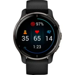 Garmin - Venu 2 Plus GPS Smartwatch 43 Mm Fiber-reinforced Polymer - Slate