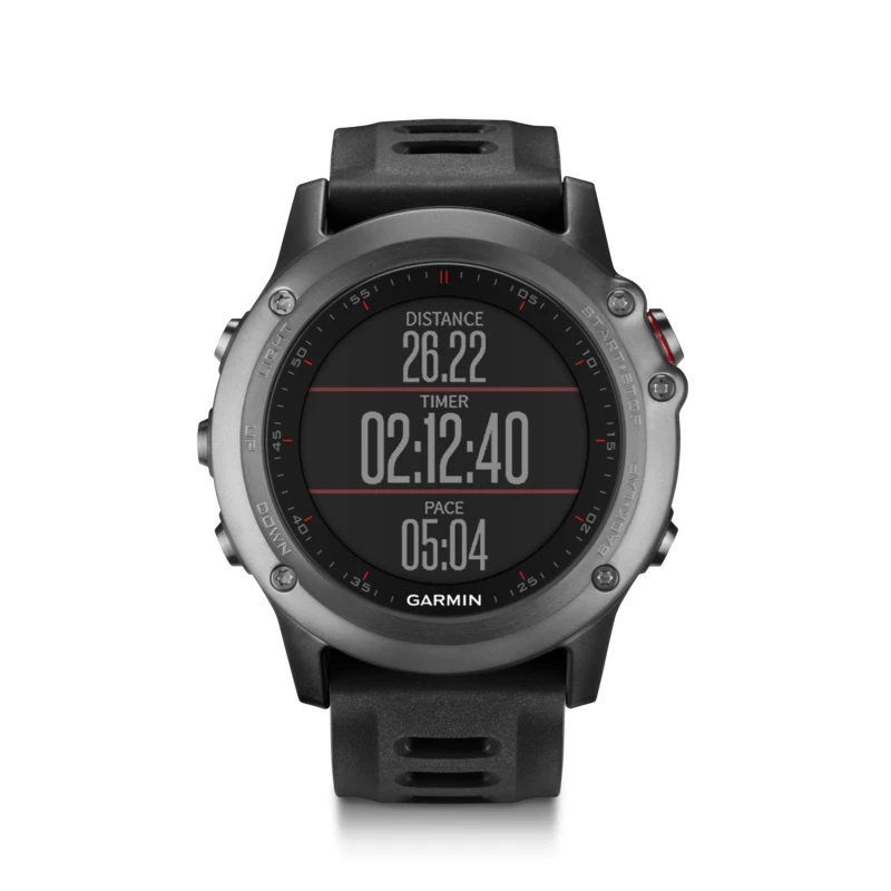 Garmin Fenix 3 Watch Performer Bundle With HRM-Run | Gray/Black 7 Garmin Fenix 3 Watch Performer Bundle With HRM-Run | Gray/Black - Image 7