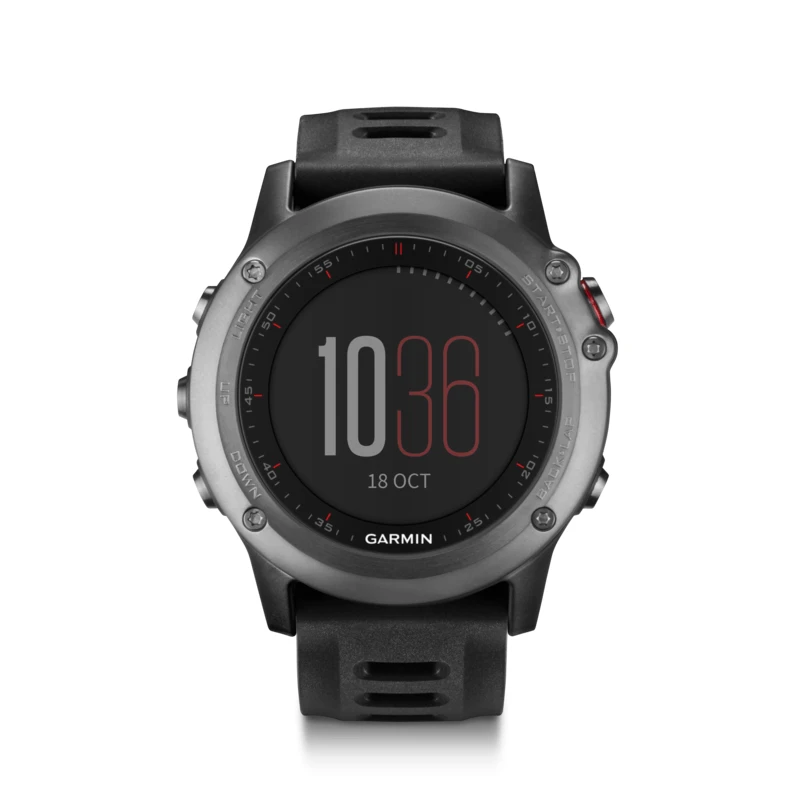 Garmin Fenix 3 Watch Performer Bundle With HRM-Run | Gray/Black 5 Garmin Fenix 3 Watch Performer Bundle With HRM-Run | Gray/Black - Image 5