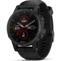 Garmin Fenix 5S Plus Sapphire Multisport GPS Watch | Black