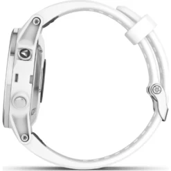 Garmin Fenix 5S Plus Sapphire Multisport GPS Watch | Carrara White -Garmin Shop R Fenix5sPlusWhite9